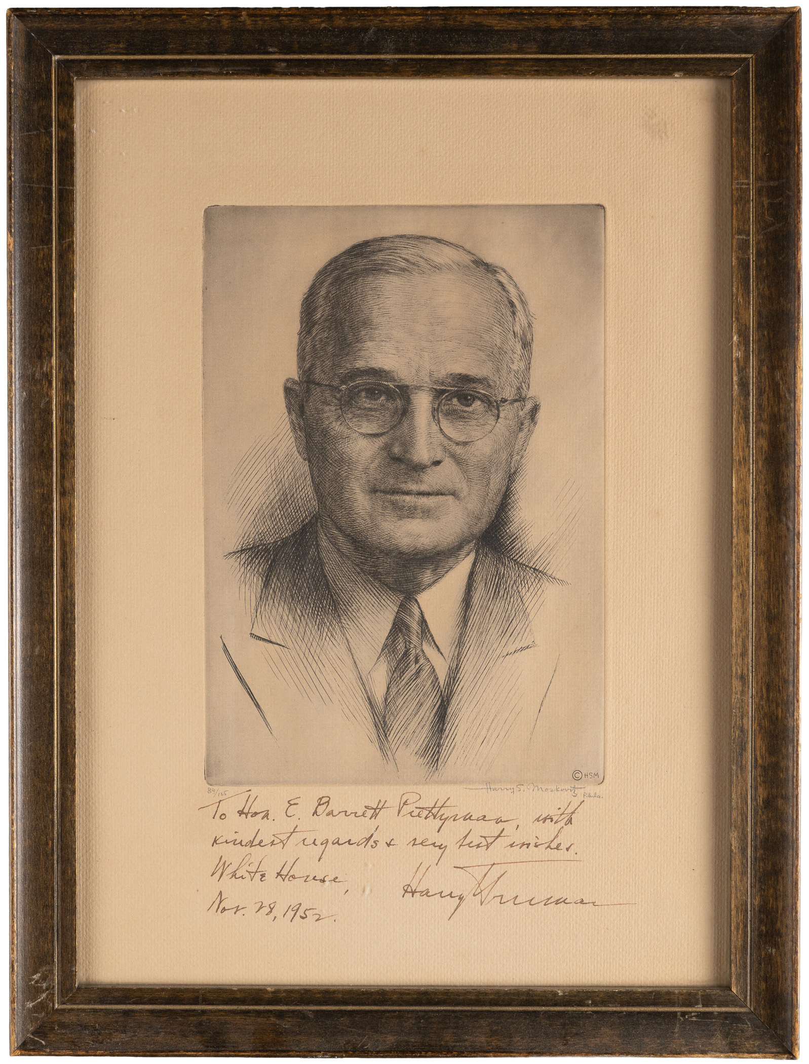 Harry Moskowitz Huggins And Scott Auction Archive